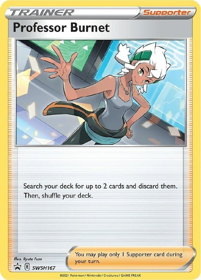 Professor Burnet SWSH167 - Black Star Promo - NM/M