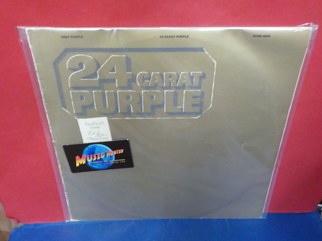 DEEP PURPLE - 24 CARAT PURPLE EX-/EX- 1ST PRESS FIN -75 LP