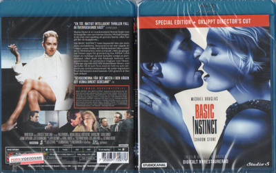 Basic Instinct (49 243) UUSI -SV- BLU-RAY sharon stone 1992