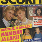 Seura n:o 39 1986 Karita,16 & Mika, 15: Lapsi tulossa. Atik - pikkukuva 1