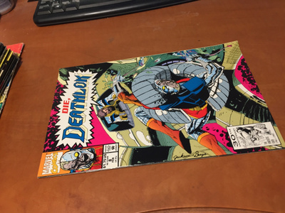 MARVEL DEATHLOK 8/1991 HYVÄ