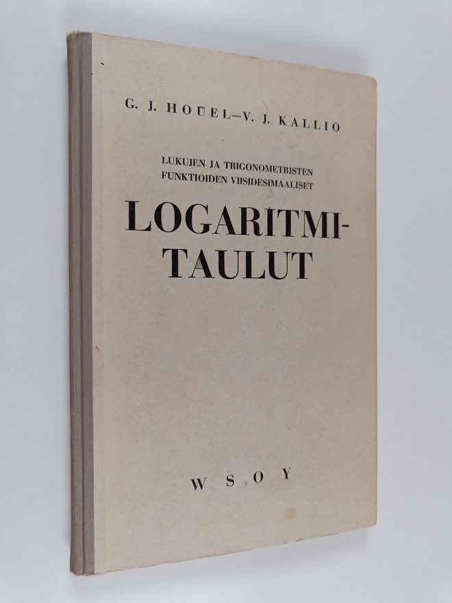 G. J. Houel : Lukujen ja trigonometristen funktioiden vii...