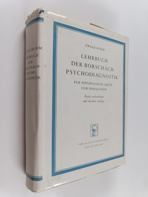 Ewald Bernhard Bohm : Lehrbuch Der Rorschach-Psychodiagno...