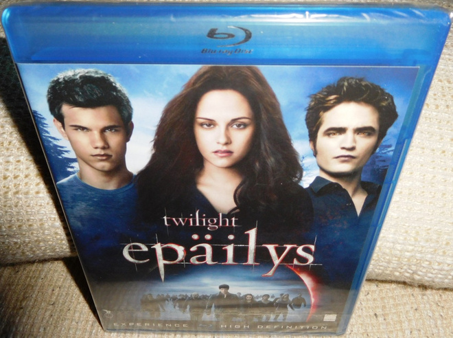 Twilight Epäilys (muoveissa) Blu-ray