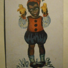 Tumma pikkuherra tuo tipuja, vanha Pääsiäispk, p. 1922 - pikkukuva 1