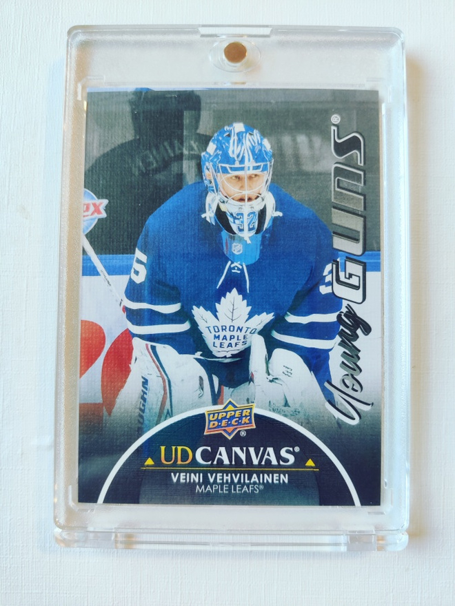 21-22 UD Young Guns Black Canvas - Veini Vehviläinen