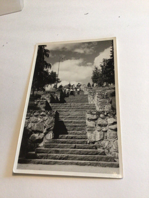 Jyväskylä,Harjun portaat,kulkenut 1957