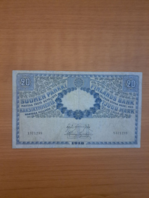 20 markkaa 1918
