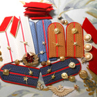 CCCP.Miliisiupserin olkaimet,kauluslaatat, napit, arvomerkit - pikkukuva 1