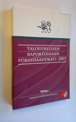 Jarmo (toim.) Parkkonen : Taloudellisen raportoinnin sääd...