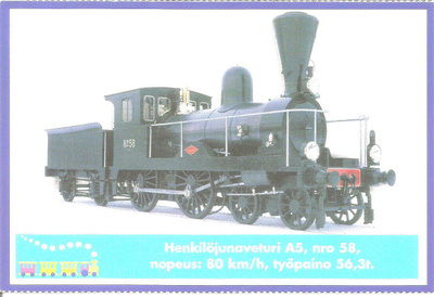 Veturit - valikoima 6 korttia