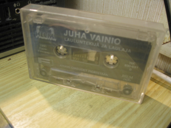 Juha Vainio:Lauluntekijä ja laulaja C-kasetti.