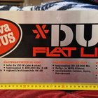 Dux Flat Line Vintage Stereoiden alumiininen mainoskyltti - pikkukuva 1