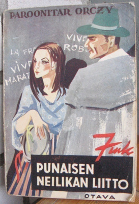 Paroonitar Orczy: Punaisen neilikan liitto. 79 s.
