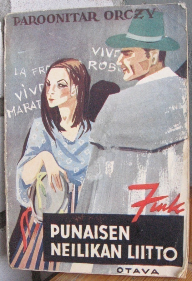 Paroonitar Orczy: Punaisen neilikan liitto. 79 s.