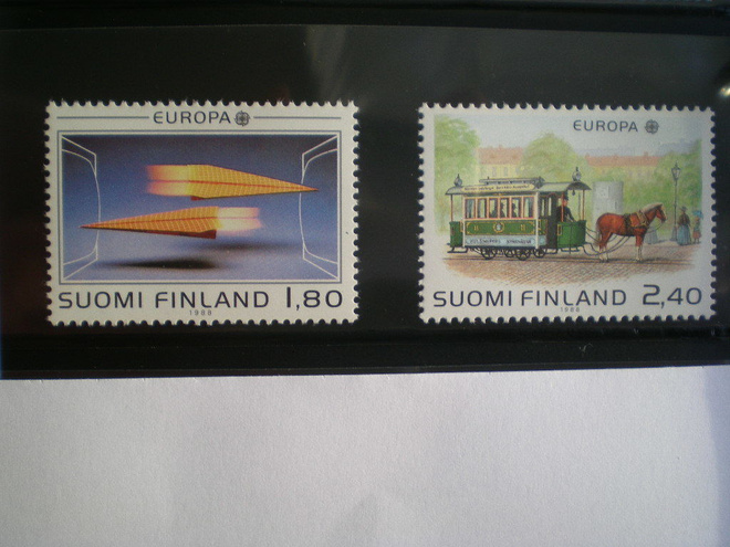 Postituore sarja EUROOPPA 1988 - LaPe 1048-1049 **