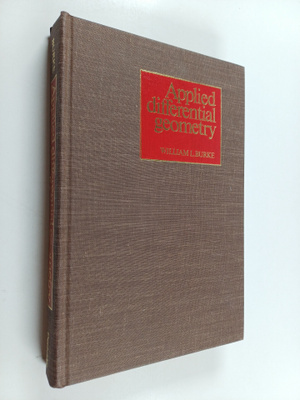 William L. Burke : Applied differential geometry