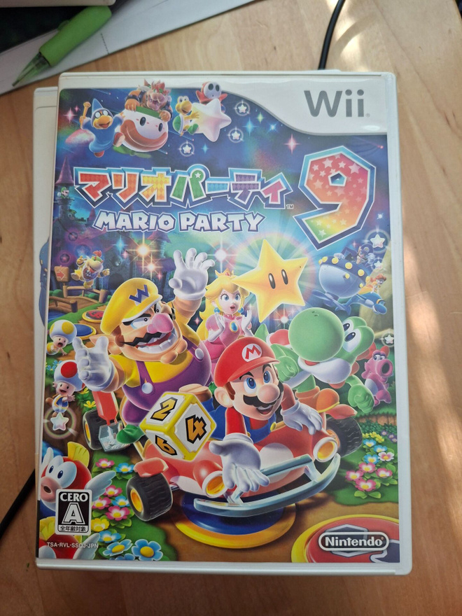 WII Mario Party 9 JPN CIB