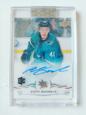 Antti Suomela - 18-19 UD Clear-Cut Rookie Auto