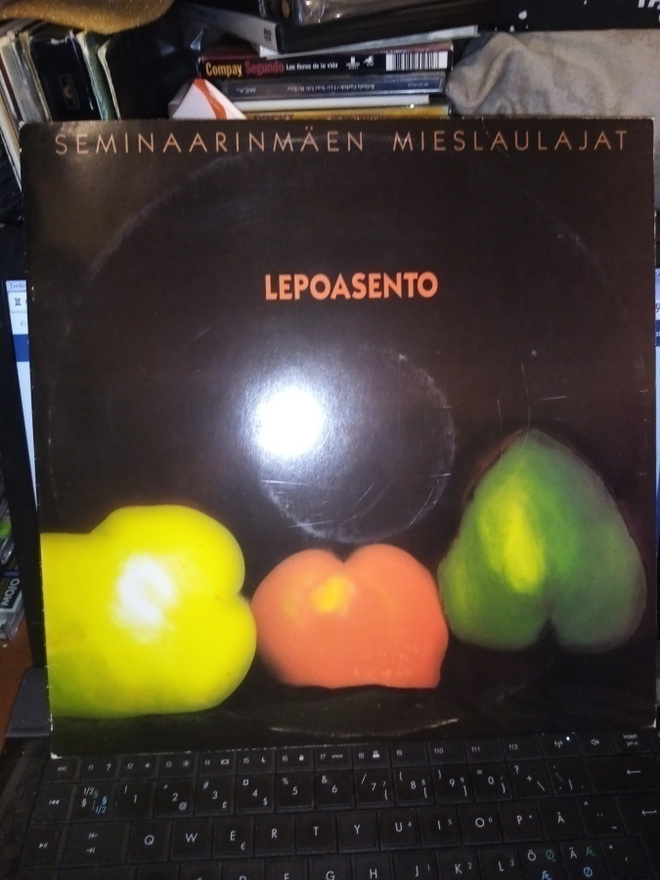 12" Maxi-single Seminaarimäen mieslaulajat :  Lepoasento