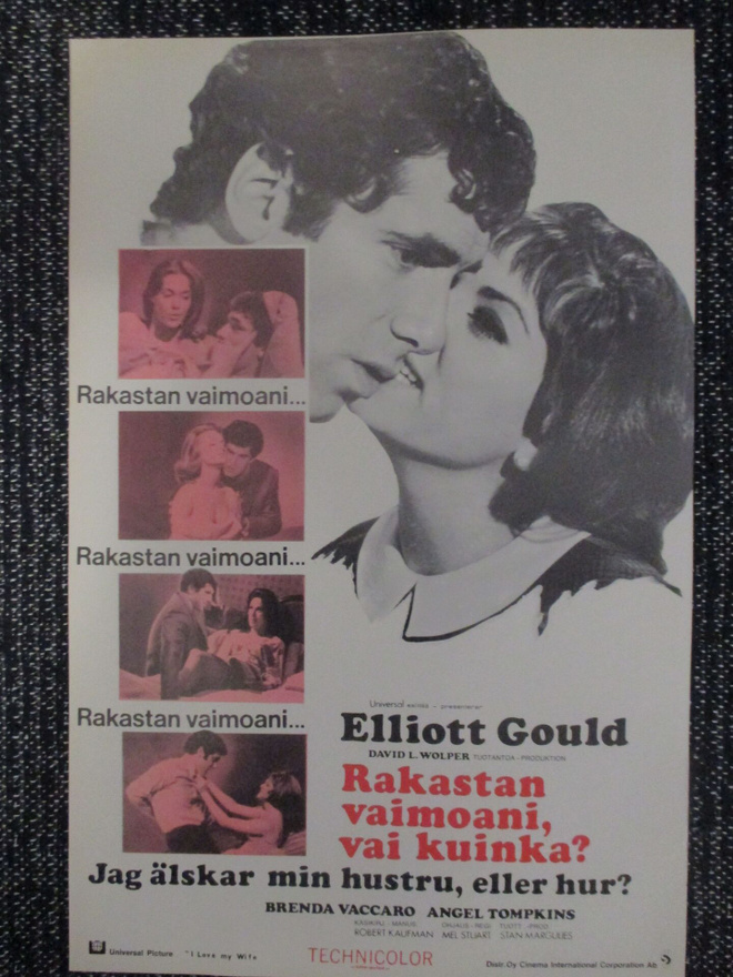 Rakastan vaimoani, vai kuinka? (1970) - vanha elokuvajuliste