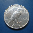 USA 1 dollar hopearaha Peace Dollar - 1922 - pikkukuva 2