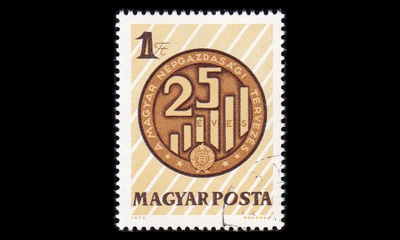 Unkari 2804 o Kansantaloussuunnittelua 25v (1972)