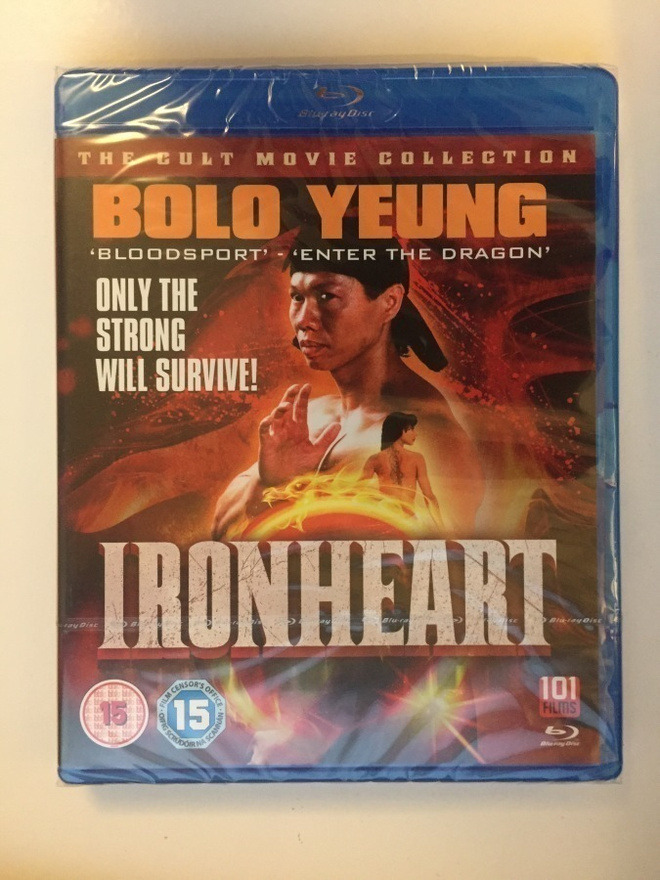 Ironheart (Blu-ray) Bolo Yeung (1992) UUSI
