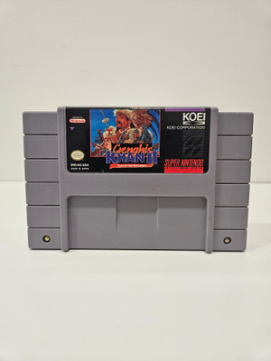 Genghis Khan II: Clan of the Grey Wolf (SNES, USA)