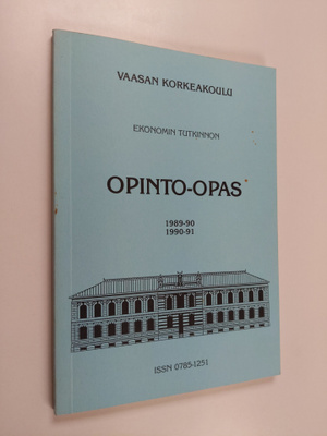 Ekonomin tutkinnon opinto-opas1989-90 ; 1990-91