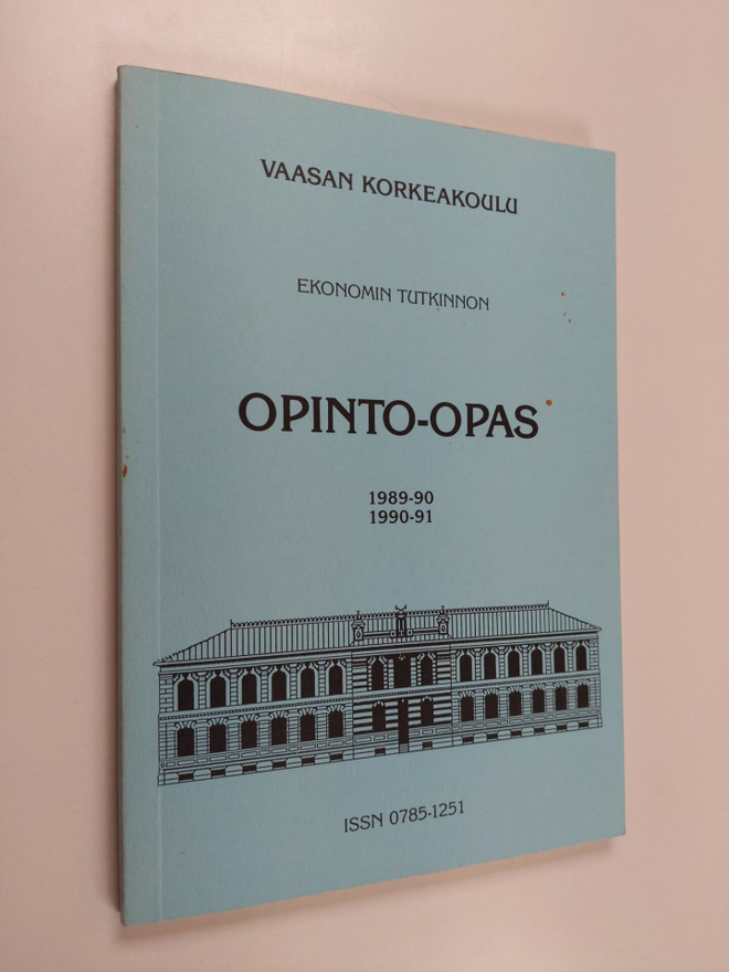 Ekonomin tutkinnon opinto-opas1989-90 ; 1990-91