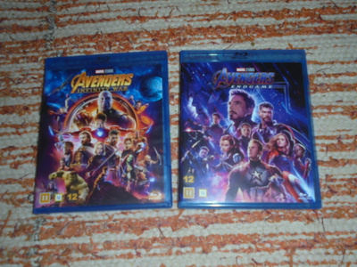 B-R 2 x elokuvat Avengers