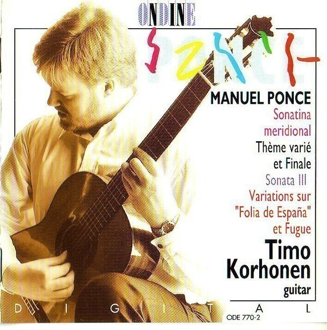 cd, Timo Korhonen: Manuel Ponce - Works For Guitar [classica