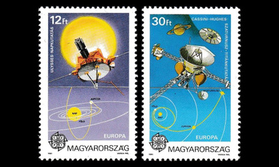 Unkari 4133-4 ** Europa avaruus (1991)