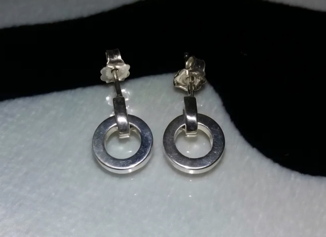 Efva Attling Ring Around korvakorut, hopeaa  Ovh 170eur