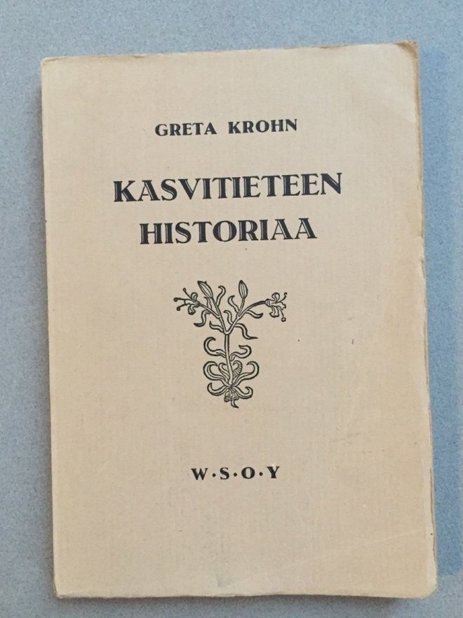 Kasvitieteen historia