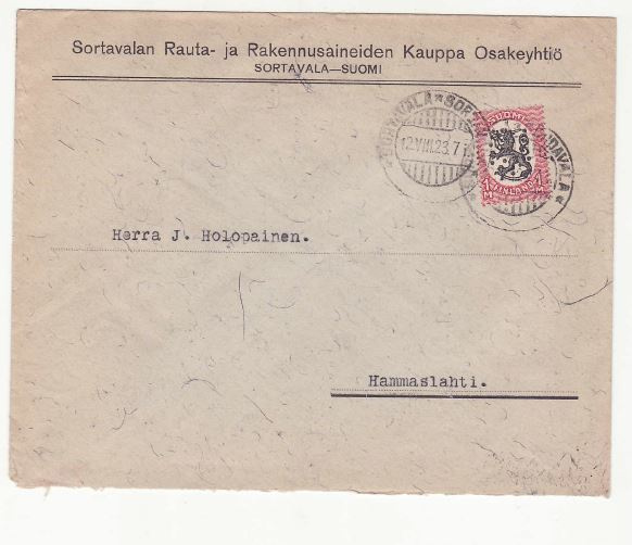 LUOVUTETTU ALUE SORTAVALA FIRMAKUORI