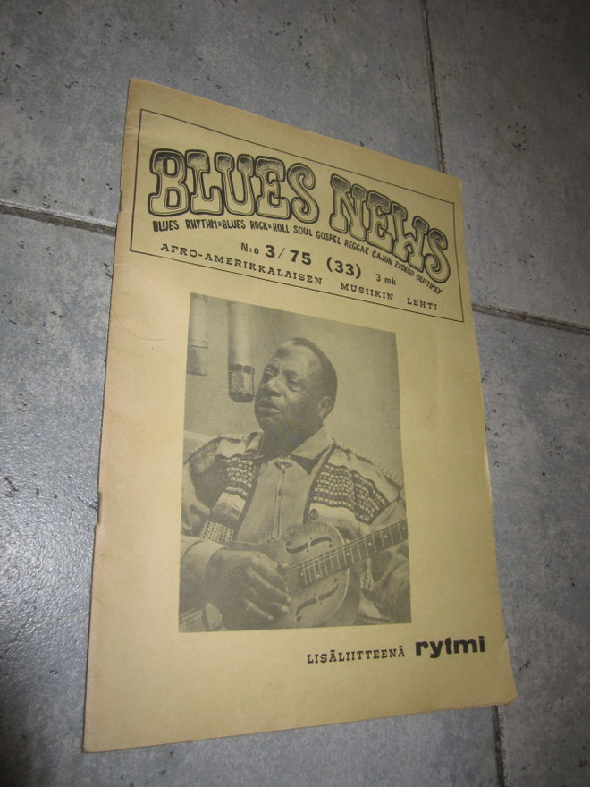 BLUES NEWS 3 / 1975 ( hienokuntoinen )