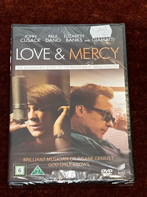 LOVE & MERCY - DVD - UUSI - john cusack
