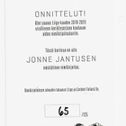 2018-19 Cardset Signature Jonne Jantunen - pikkukuva 2