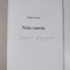 Tapio Lyyra : Näin sanoin (signeerattu) - pikkukuva 3
