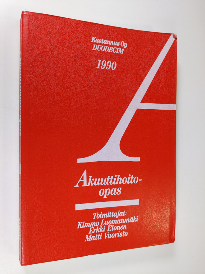 Kimmo ym. (toim.) Luomanmäki : Akuuttihoito-opas