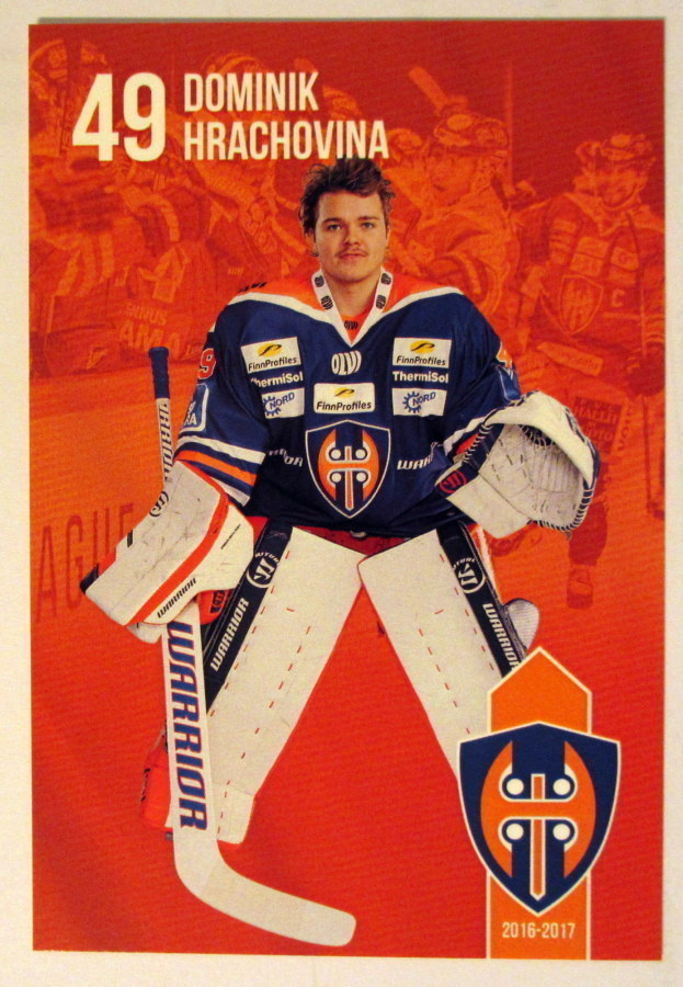Dominik Hrachovina Tappara teamset kortti