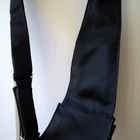 Musta Italy Sling Bag / Yksiolkain / Yliolan Reppu - pikkukuva 3