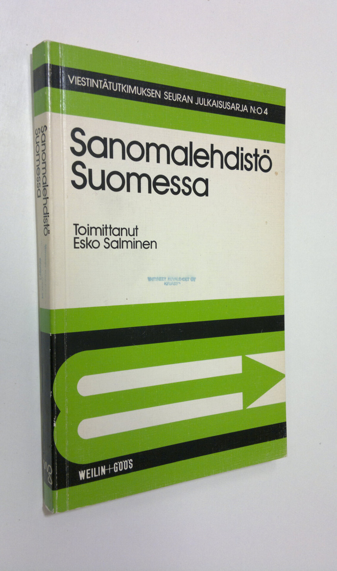 Esko (toim.) Salminen : Sanomalehdistö Suomessa