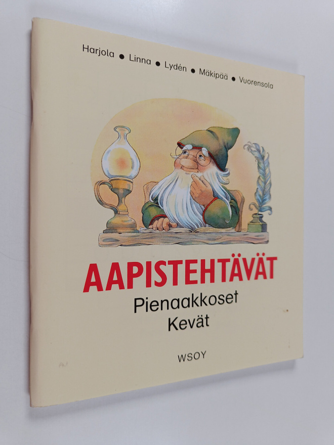 Hyvä suomi; pienaakkoset : kevät [1] - Aapistehtävät