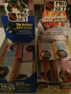 1990-91 Pro Set peruskortteja