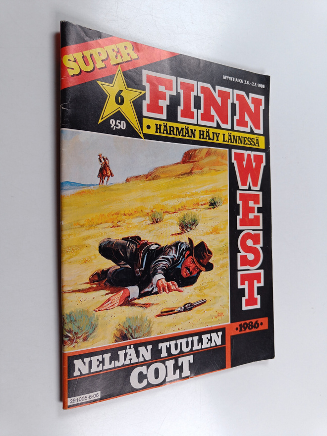 Finn West 6/1986 : Neljän tuulen colt