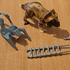 Dino Riders PROTOCERATOPS Tyco Toys 1989 - pikkukuva 1