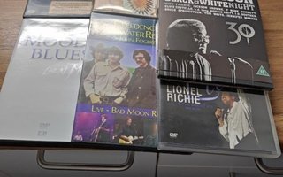 Musiikki DVD levyjä, Nummelassa